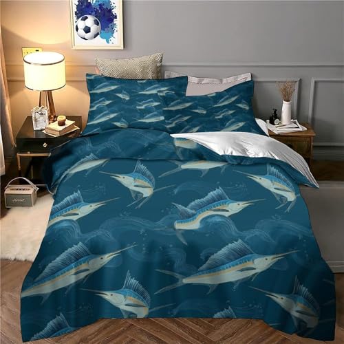 Parure de lit licorne King microfibre 3D housse de couette douce