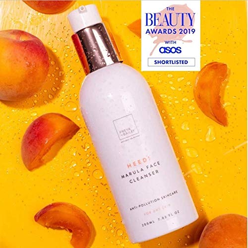 Nettoyant visage Heed! anti-teint terne à l'huile de marula et abricots adoucissants