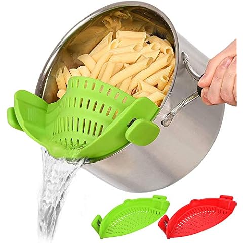 Snap Strainer Silicone Food Strainers 2 Pack Cover