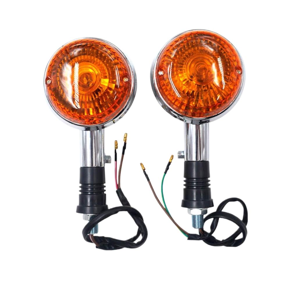Turn Signal Light Lamp Compatible with Yamaha XV400 XV650 XV1100 XV1300 XVS400 XVS650 XVS1100 Virago V MAX1200