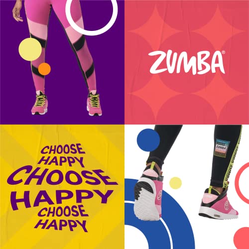 ZUMBA Women's Air Boost Sneakers, Low-Top Dance Sneakers4