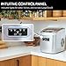 Whynter IMC-270MS Compact Ice Maker, 27-Pound, Metallic Silver