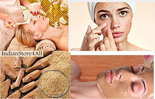 IS4A Pó de sândalo para máscara facial, 60 g