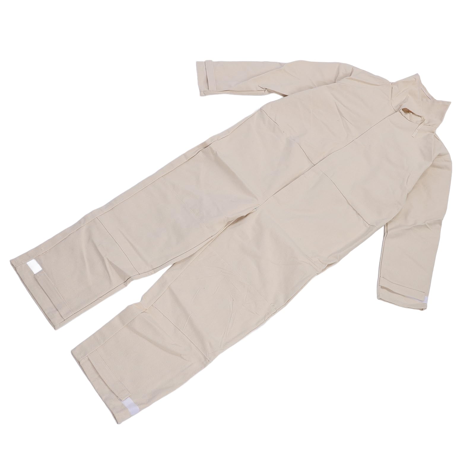 Hyuduo Combinaison de Sablage, Combinaison de Protection en Toile et Cuir avec Protection Complète, équipement Durable pour les Travaux de Peinture Industrielle