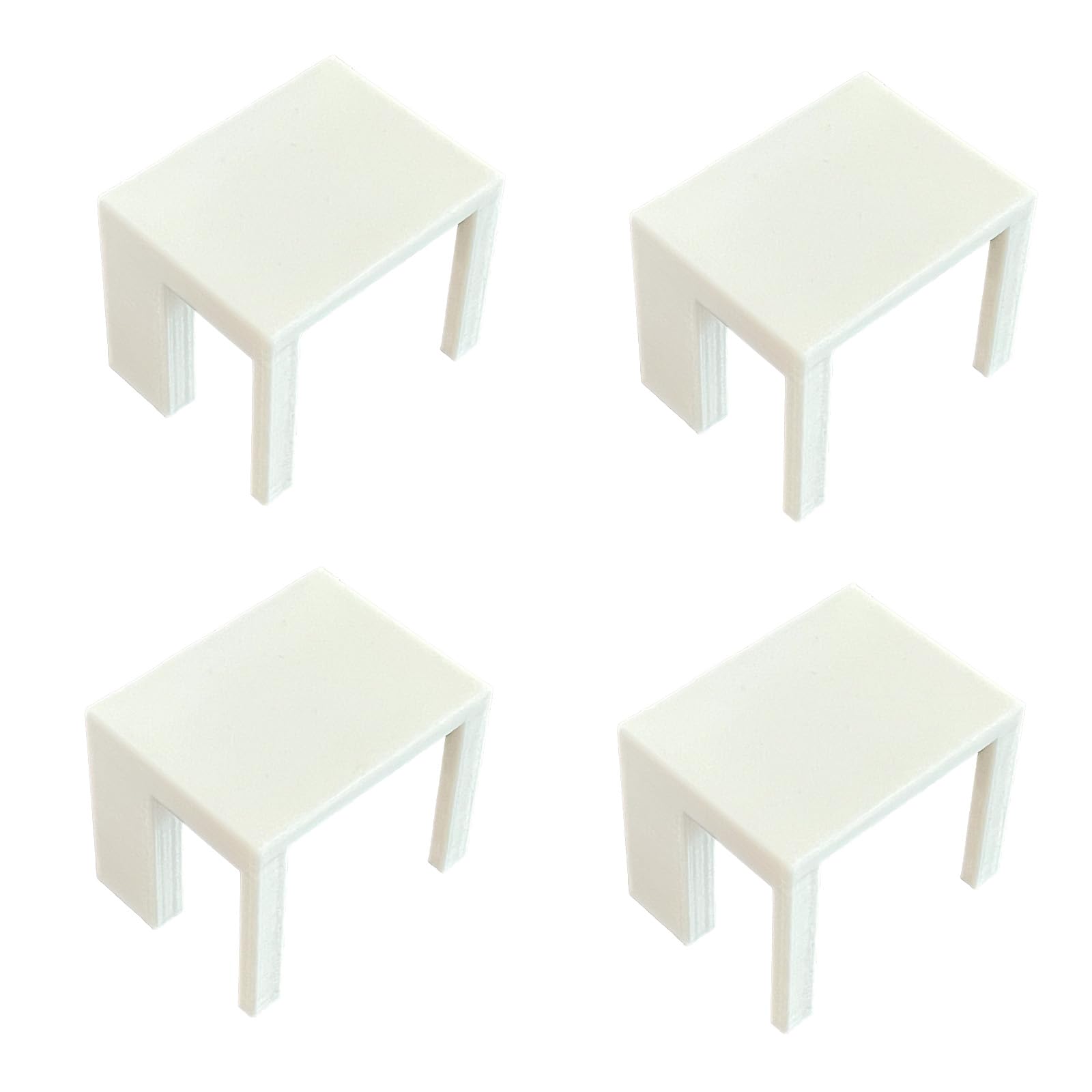 spansee 4 PCS Bookcase Connector Compatible with IKEA Billy Bookshelf, Bookshelf Aligner Shelf Straightener, Accessories Compatible with IKEA Billy Shelves, Top Aligner (White)