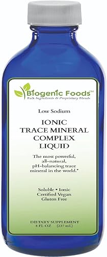 Trace Mineral Complex Líquido (Iónico) - Bajo en sodio y sin gluten, 8 onzas