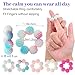 Sibba 10 Pack Fidget Rings Spiky Sensory Bead Anxiety Stress Relief Finger Rings for Adults Quiet Acupressure Calming Fidget Toys for Tension Reduction Focus Relaxation Office Workers