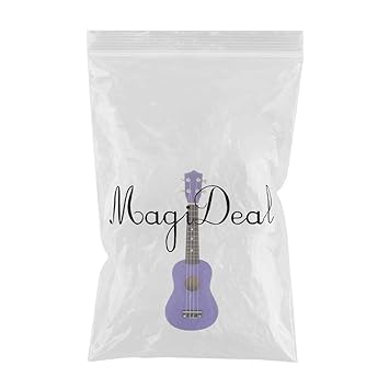 Ecomspace H321 Hawaii Ukulele Mini 4 Strings Guitar for Kids Beginners Dark Purple