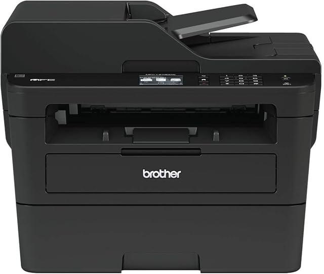 Brother MFC-L2730DW Mono Laser Printer - All-in-One, Wireless/USB 2.0, Printer/Scanner/Copier/Fax Machine, 2 Sided Printing, A4 Printer, Small Office/Home Office Printer, UK Plug