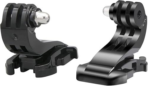 Miniatura 2 de Haoyou Kit de montaje de hebilla de gancho en J resistente a la corrosión compatible con GoPro, montaje de gancho en J de superficie vertical y
