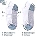 Sunew 6 Pairs Boys Girls Ankle Socks for Kids 1-2 Years Running,Jumping,or Playing-97 Polyester,3 Spandex Comfortable Athletic Low Cut Sock Pack,Wicks Moisture,Fashionable White Dark Green 1-2 Years