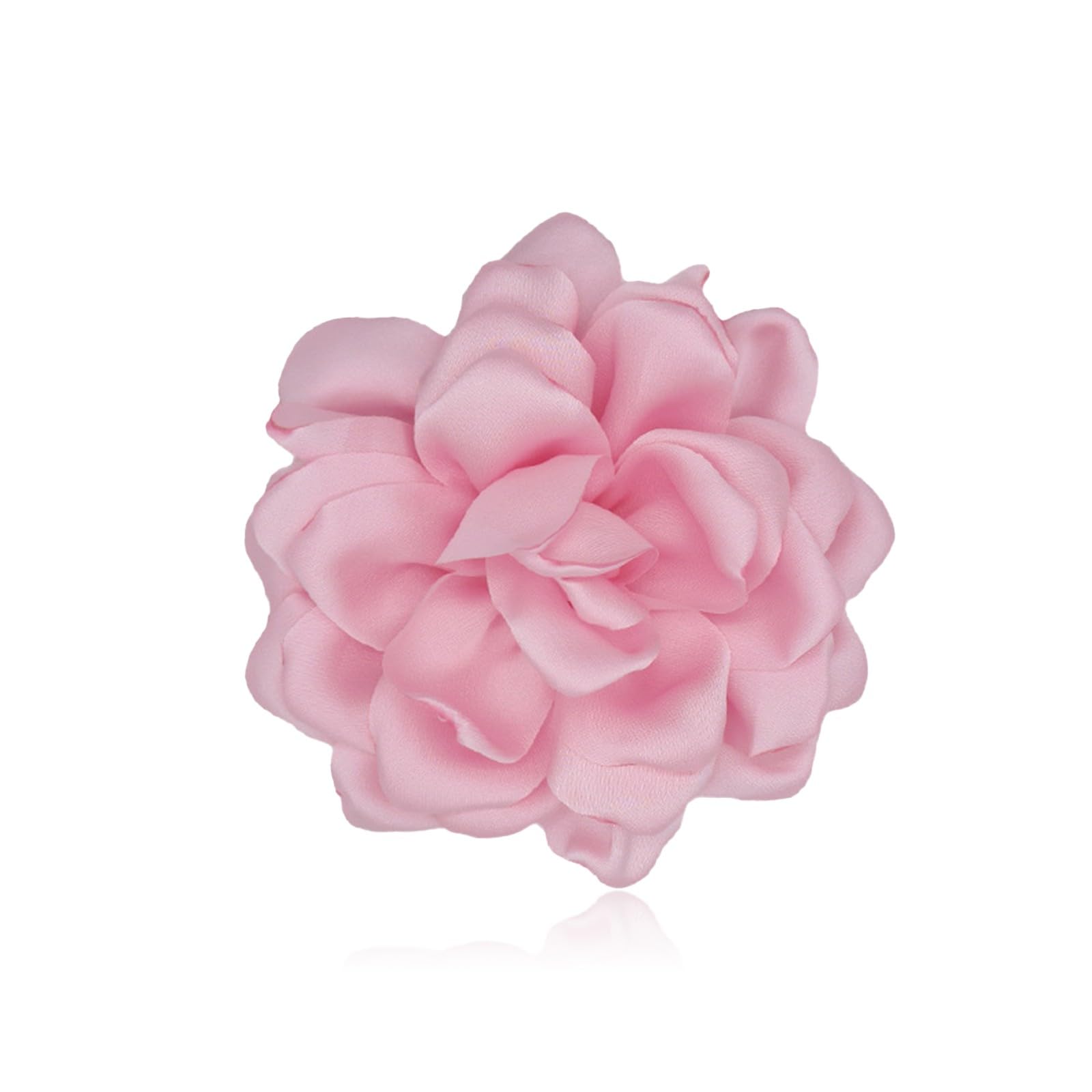 Broches Para Ropa Mujer, Broche De Flor De Rosa, Flores Para Vestidos De Fiesta, Grande, Pinza Para El Pelo, Horquilla Con Flor, Elegante Broche De Solapa Floral Para Boda, Fiesta,Baile(Negro) — view 19