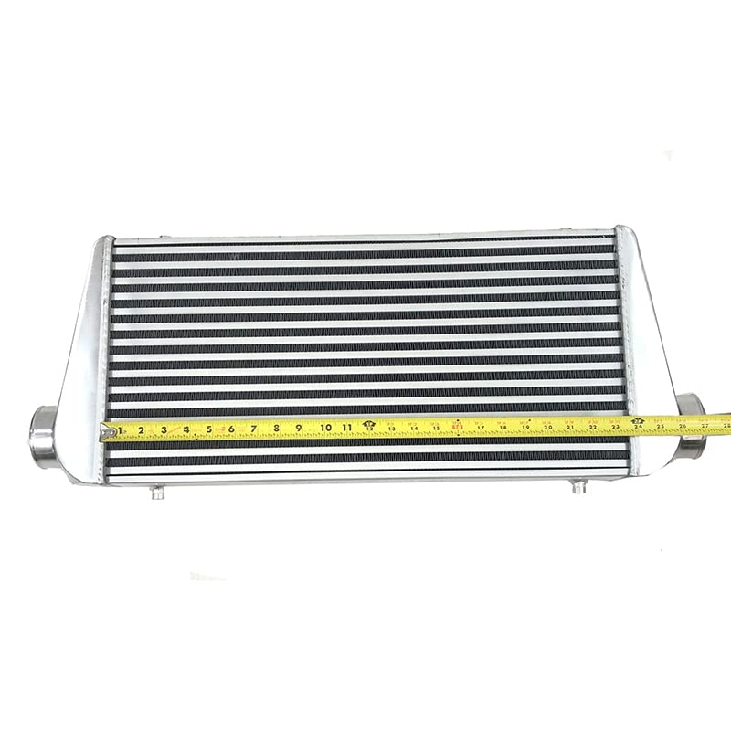 Aluminum Front Mount Turbo Racing Intercooler Overall Size 31x12x4" 3" Inlet/Outlet Universal - Image 3