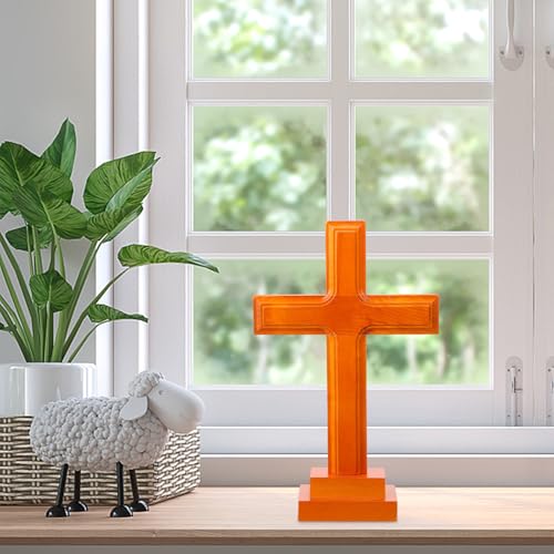 Cruz de madera maciza GRADENEVE para decoración elegante de comunión 5