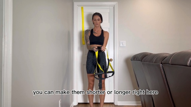 QWASZX Sling Trainer Set – Fitnessgerät Für Indoor & Outdoor, Pilates & Dehnen