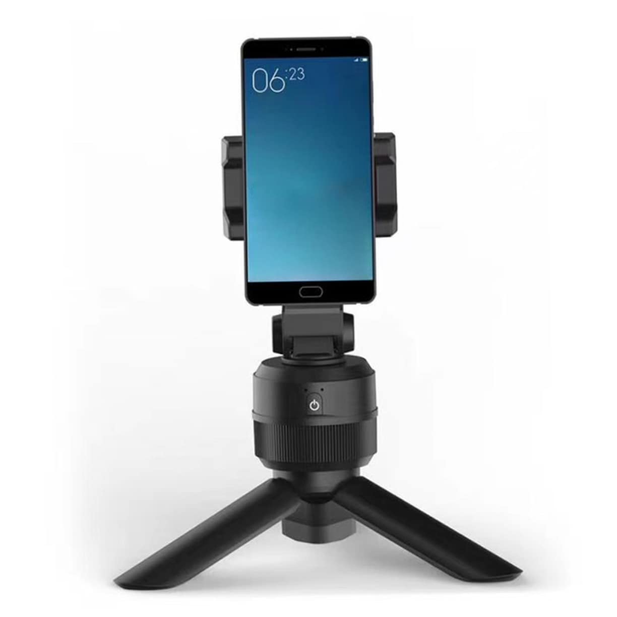 VILLCASE Treppiede per Smartphone con Rilevamento Facciale e Rotazione per Video Streaming e Registrazioni per Videochiamate e Visione Contenuti
