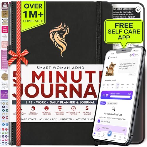 ADHD Planner for Adults - 5 Minute Gratitude & Manifestation