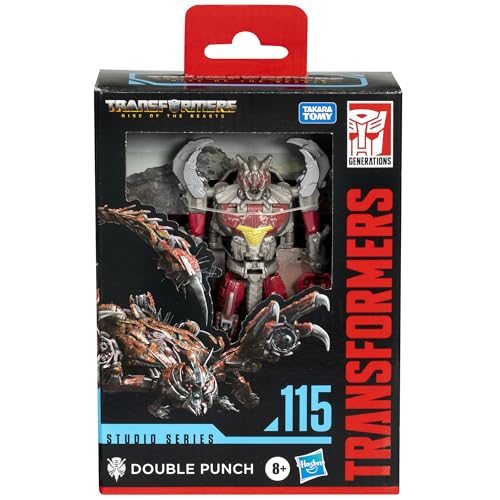 Transformers Toys Studio Series Deluxe Class Rise of the Beasts 115 Double Punch 4.5-inch Converting Action Figure, 8+ - image 4