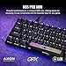Corsair K65 PRO Mini RGB 65% Optical-Mechanical Wired Gaming Keyboard - OPX Switches - PBT Double-Shot Keycaps - iCUE Compatible - QWERTY NA Layout - Black