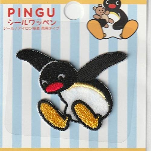 Amazon.co.jp: 稲垣服飾 PINGUシールワッペン ピングー シールアイロン