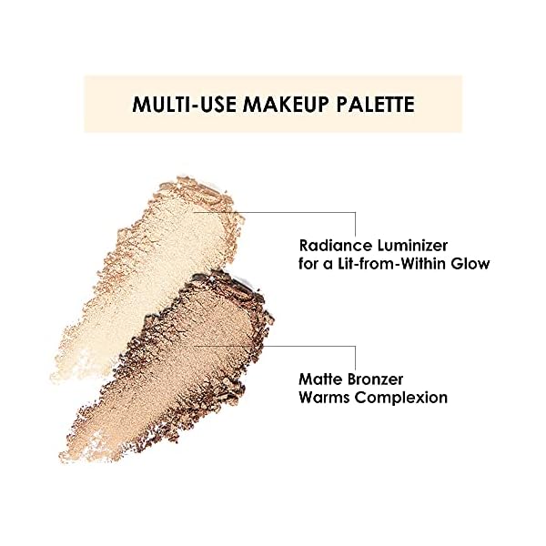 Focallure-Bronzer-Highlighter-PaletteFace-Illuminator-Makeup-PaletteLong-Lasting-Shimmer-Contour-PaletteCruelty-Free-Waterproof-Highlight-Powder-Glow-KitNatural-ShimmerCoffee Focallure Bronzer and Highlighter Palette,Face Illuminator Makeup Palette,Long Lasting Shimmer Contour Palette,Cruelty Free Waterproof Highlight Powder Glow Kit,Natural Shimmer&Coffee
