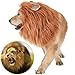 Jemma Hund Löwe Mähne Perücke Hundekostüm Realistisch & Lustig Haustier Kostüm - Verstellbare für mittlere bis große Hunde Ostern Halloween Festival Dress up Braun