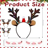 Zoom IMG-1 lukiup 2 pezzi cerchietto renne Zoom IMG-1 lukiup 2 pezzi cerchietto renne