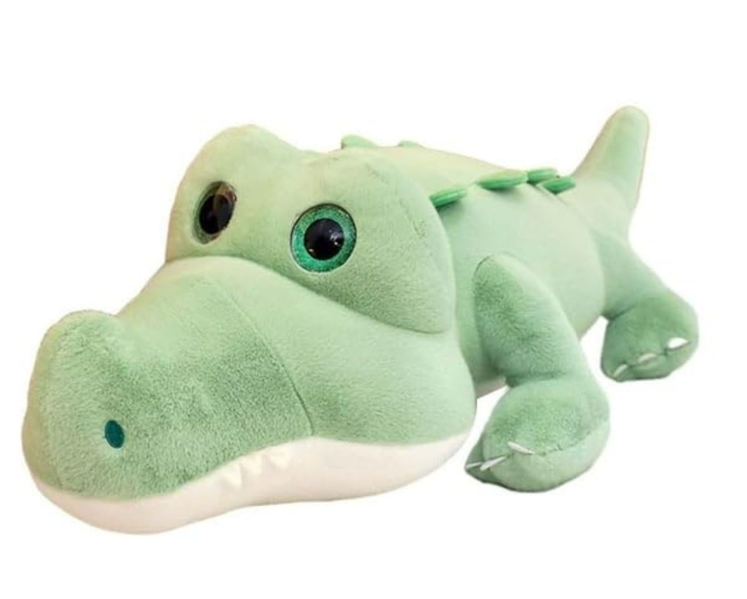 Tickles Crocodile Soft Stuffed Plush Animal Toy for Kids Boys & Girls Birthday Gift (Color: Green Size: 60 cm)-image-20