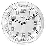 Westclox Wall Clock - Silver - 32004