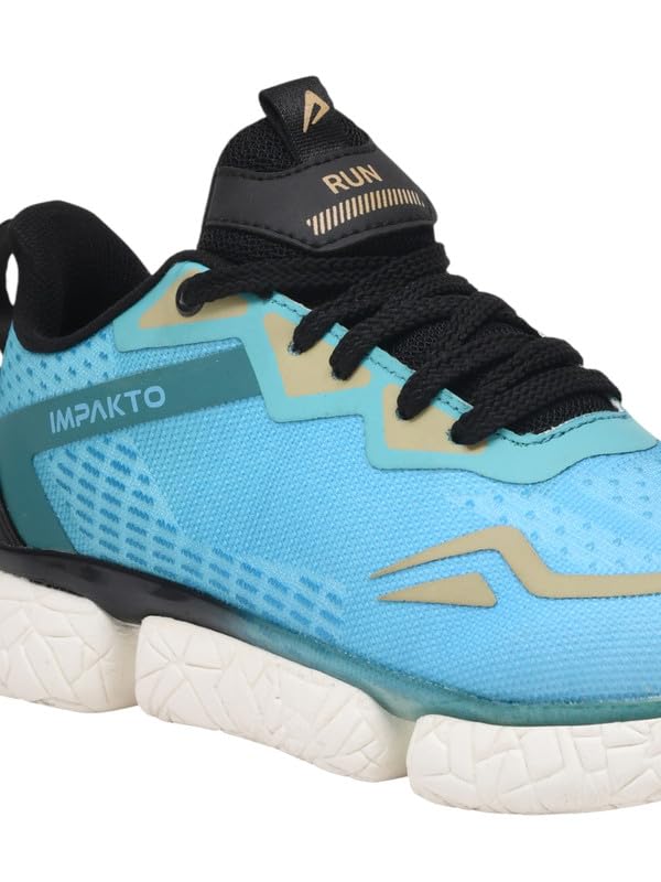 Image of Impakto Phoenix 2.0 Men's Running Shoes | Lightweight Breathable Sports Shoes | Cushion Insole Gym, Walking & Training Shoes | Athletic Trainers with Shock Absorption & Slip Resistance Outsole