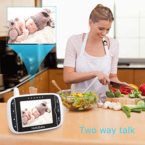 hello baby hb65 video baby monitor