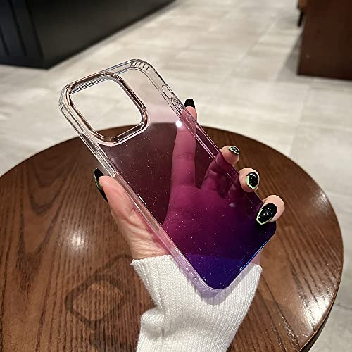 Placage dégradé pour iPhone 11 Pro Max coque souple transparente MU