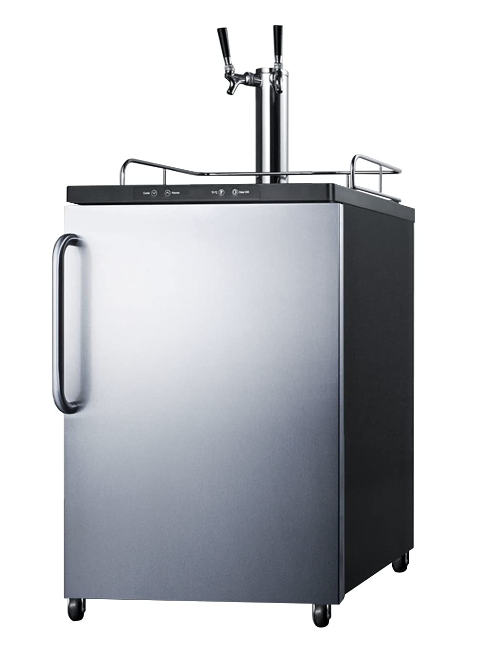 Summit Sbc635mbi7sstbtwin Wine Dispenser, Stainless-Steel on Fridge.com - View 3