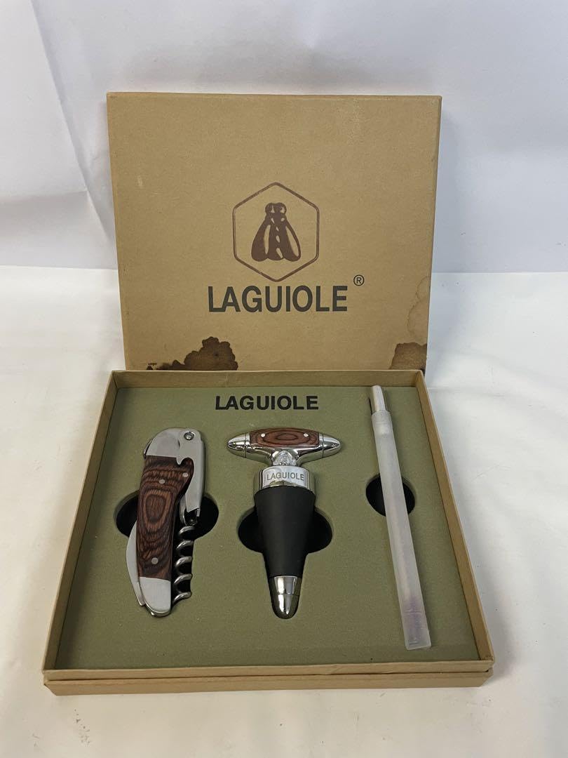 LAGUIOLE ラギオール ソムリエナイフ ワインストッパー 温度計