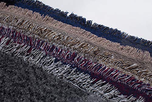 WSLCN Cachecóis femininos de inverno cachecol cobertor quente xadrez longo grande quente cachecol gr