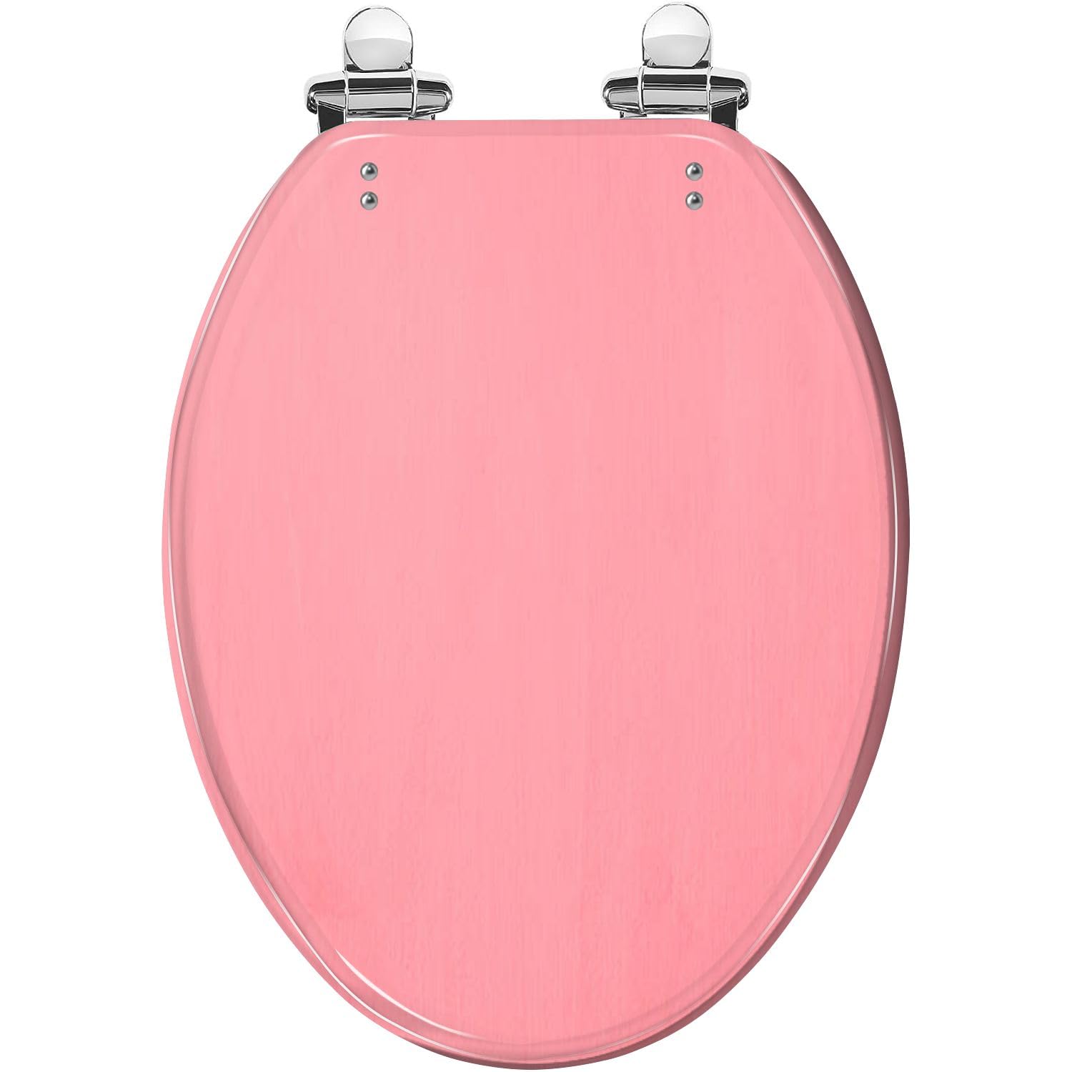 Brushed Gold Elongated Toilet Seat with Quiet Close Quick Release Hinges Easy Clean Installation(Multi2)