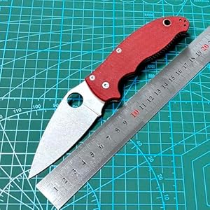 Joa Klappmesser Rot G10 Einhandmesser Tanto