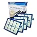 HQRP Filter 4-Pack for Electrolux EL4300B 4300B EL4307A 4307A UltraActive EL4305AZ 4305AZ UltraActive EL4325A EL7062A 7062A Oxygen EL5010A 5010A EL5035A 5035A EL6500A Vac Vacuum Cleaner + Coaster