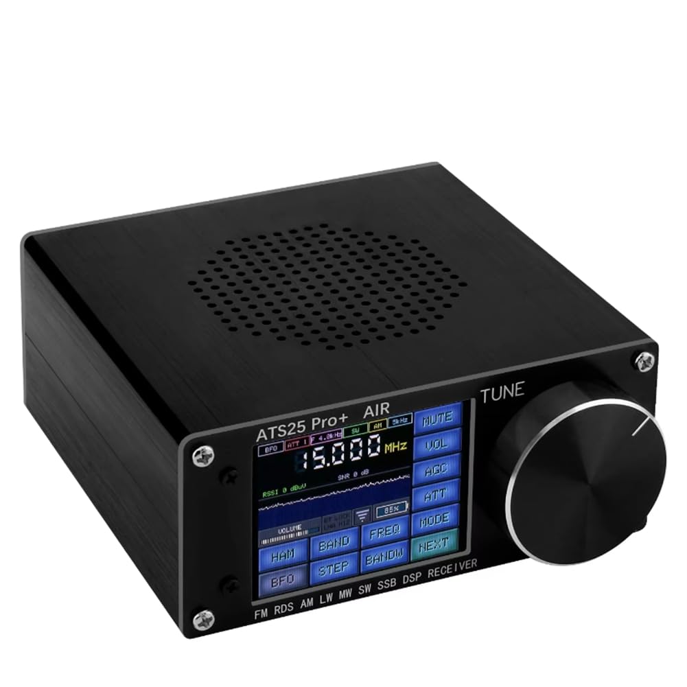 Boddceto ATS25 Pro+ Supports Bluetooth Wifi AIR Band FM SW SSB MW