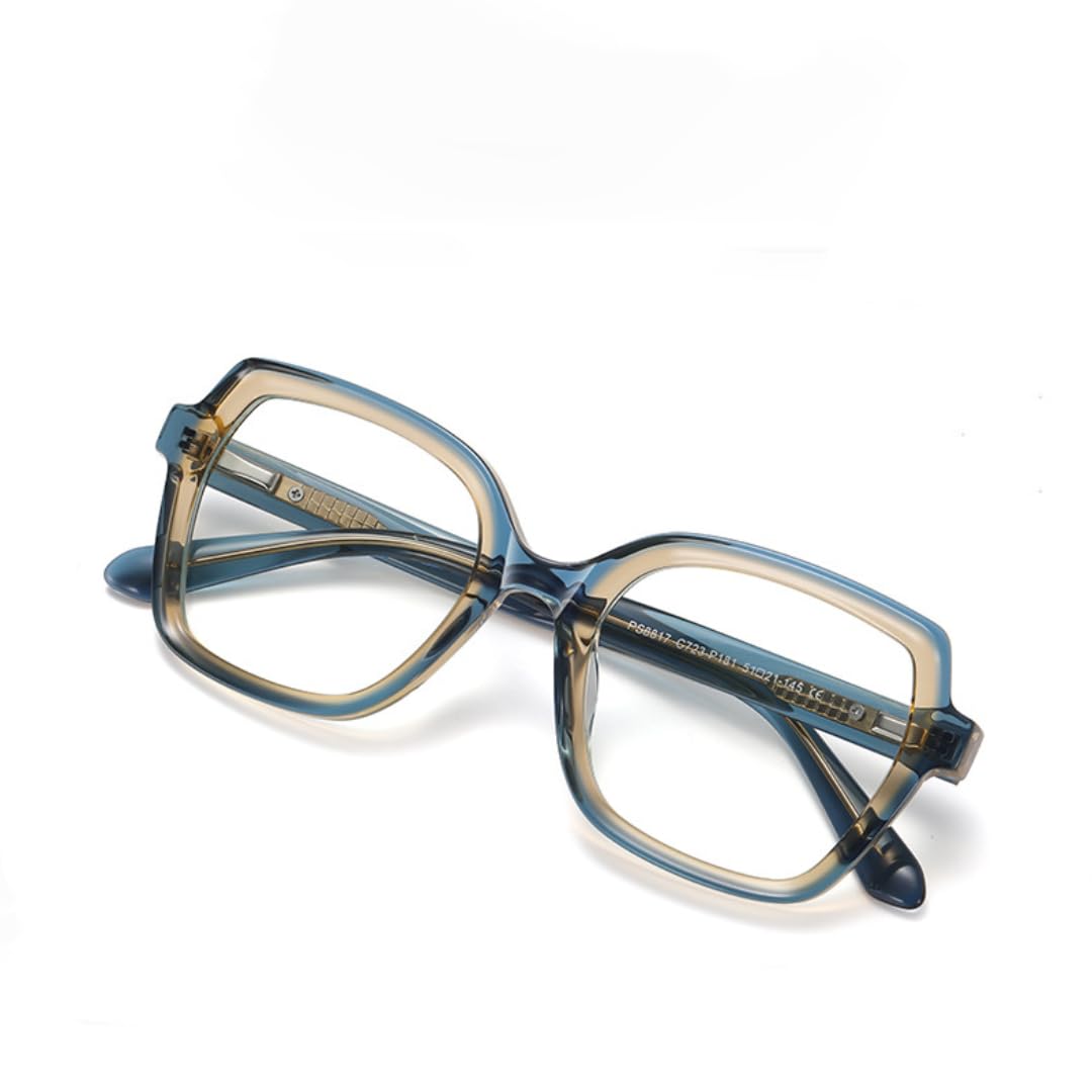Okulary korekcyjne z octanu, antyrefleksyjne, sprężynowe, męskie, damskie, vintage