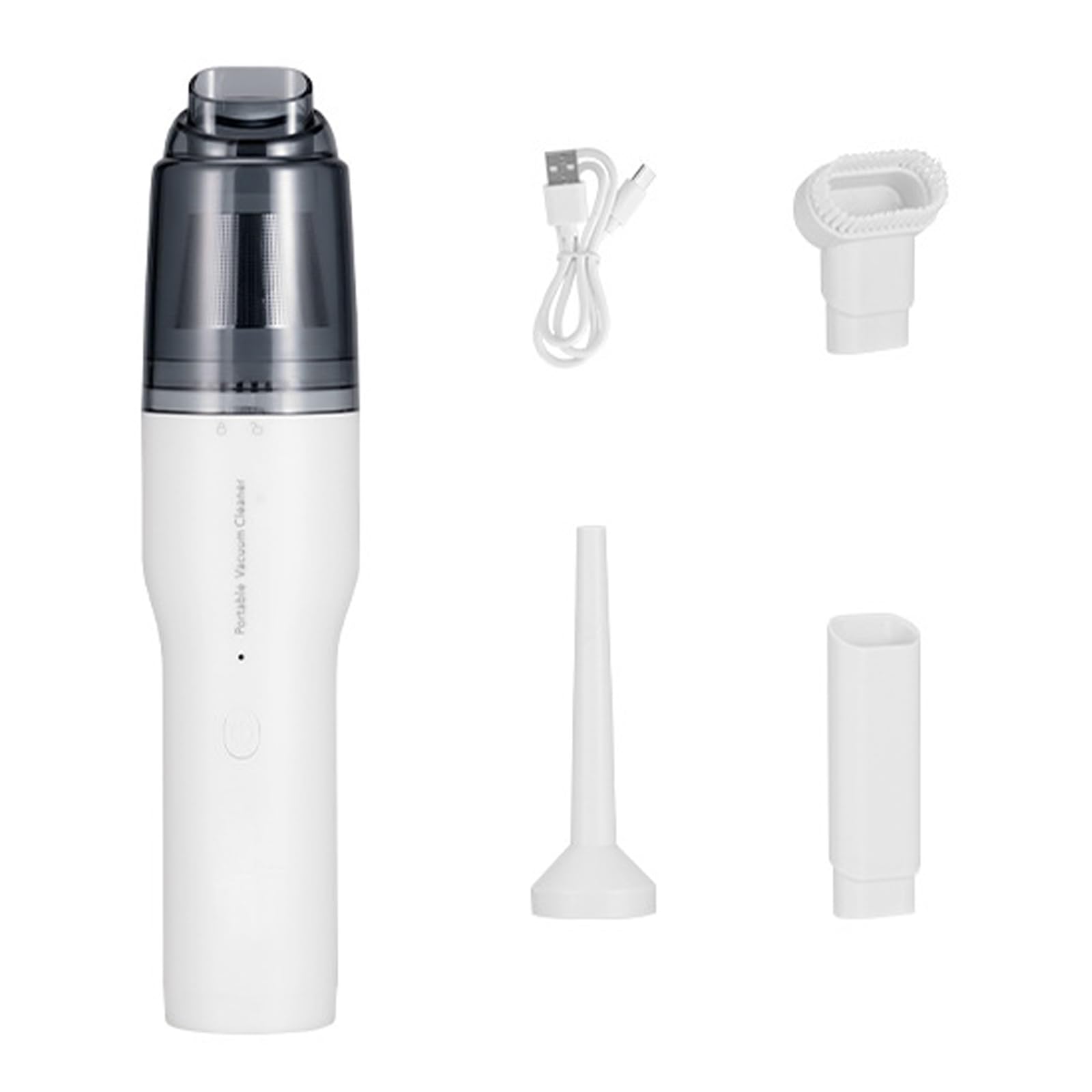 Jazuaiao Handheld Coffee Grinder Cleaning Device with Detachable Container 50W Power Efficient Powder Remover Low Coffee Cleaner