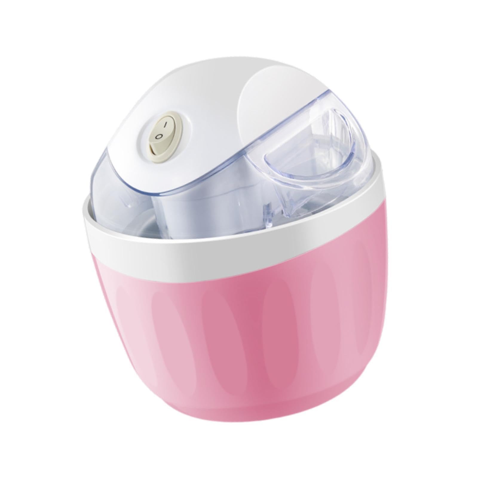 Ice Cream Maker 12W Small Kitchen Appliance Space Savin | Ice Cream Maker 12W Small Kitchen Appliance Space Saving 500ml Dessert Pink White-image-37
