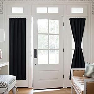 NICETOWN French Door Curtains Set of...