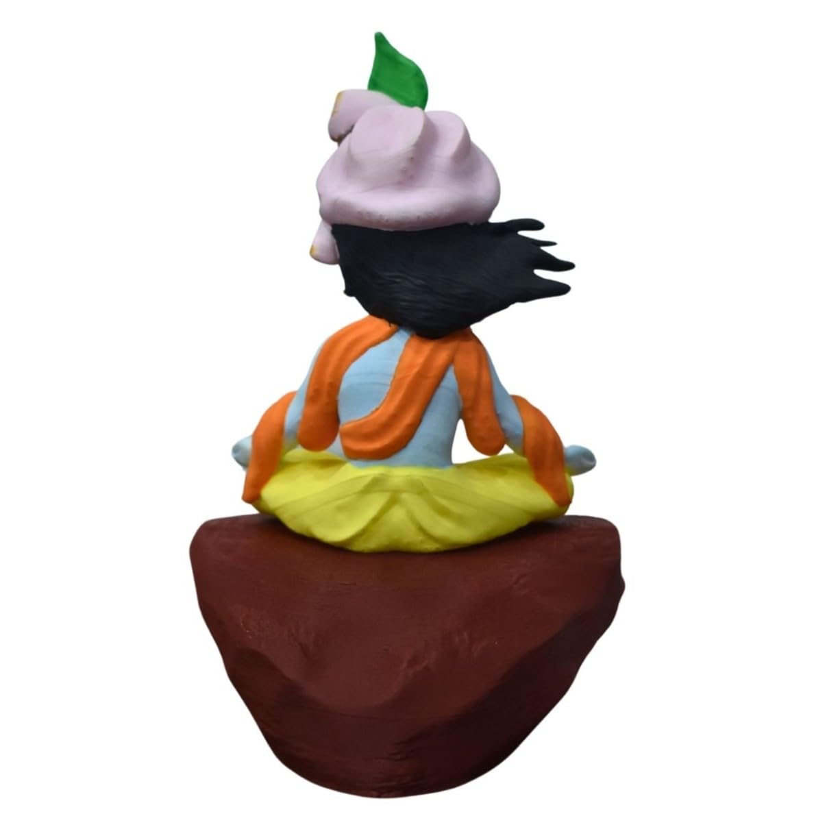 QUANTUM LEGENDS Krishna Idol in Meditation Pose | Krishna in Dhyan Mudra | Perfect for Home Décor, Desk, and Car Dashboard | Spiritual Gift for Meditation Enthusiasts 3