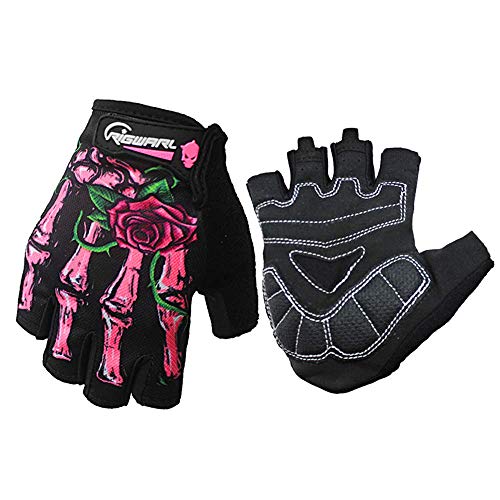 RIGWARL Workout Gloves for Men & Women with Full Palm Protection Ventilated Gym Gloves with Excellent Grip for Weightlifting Cycling Fitness Pull ups Exercise (RW-2, X-Large)