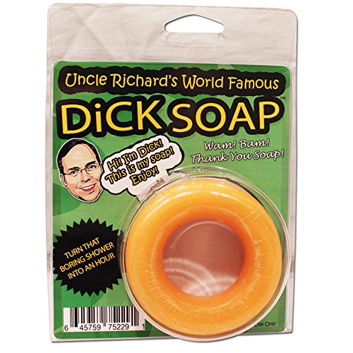 Uncle Richard’s Dick Soap – Funny Soap for Men Weird Stocking Stuffers Gifts for Guys White Elephant Ideas Secret Santa