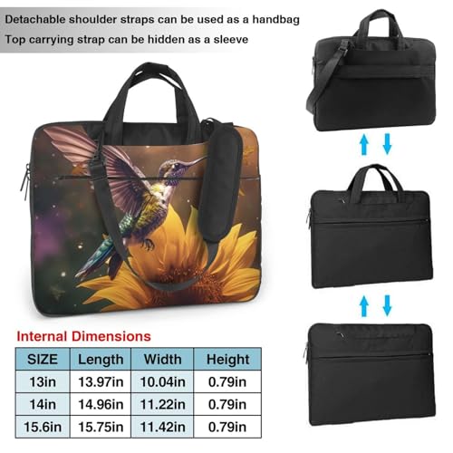 Maletín impermeable para laptop 14 pulgadas liviano miniatura 4