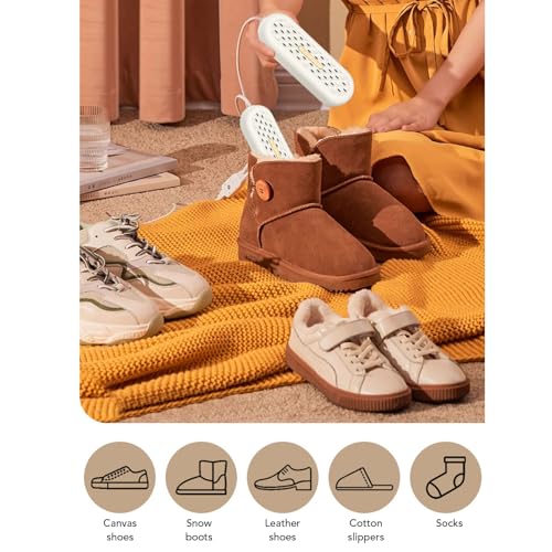 Fockety Secador de Botas 2 en 1 Calentador y Secador de Zapatos Portátil miniatura 5