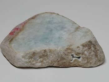 Amazon.co.jp: 淡緑 327g 翡翠 ヒスイ 原石 鑑賞石 糸魚川 自然