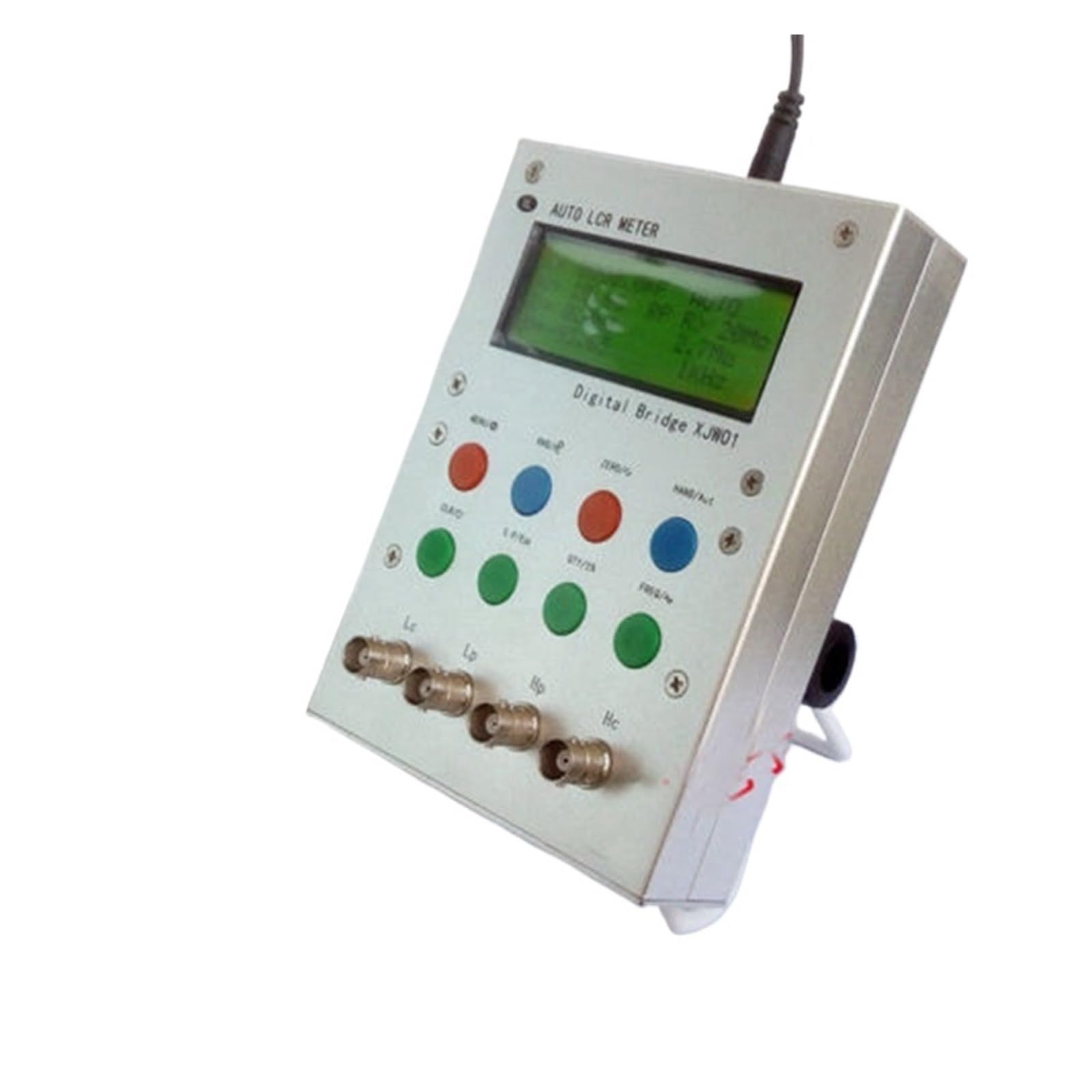 LCR Messgerät, Digitale Brücke 0,3% LCR-Tester Widerstand, Induktivität, Kapazität, ESR(As Shown C)